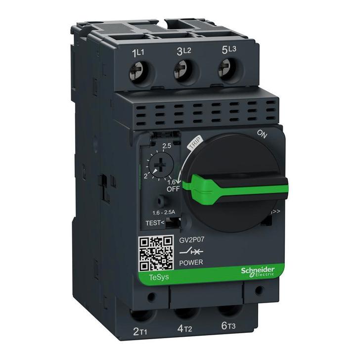 TeSys GV2P07 Disjoncteur De Circuit Pour Moteur 1.6-2.5A -, Doe-het-zelf en Bouw, Elektriciteit en Kabels, Verzenden