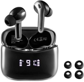 2dekans | Draadloze oordopjes - BT 5.3 en Noise Cancelling - beschikbaar voor biedingen
