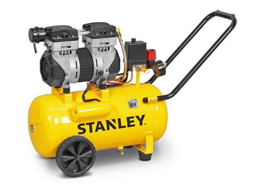 Stanley - Compressor - Zonder Olie - Horizontaal - Low Noise, Huis en Inrichting, Woonaccessoires | Overige, Zo goed als nieuw