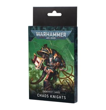 Chaos Knights Datasheet cards (Warhammer Age of Sigmar, Ophalen of Verzenden