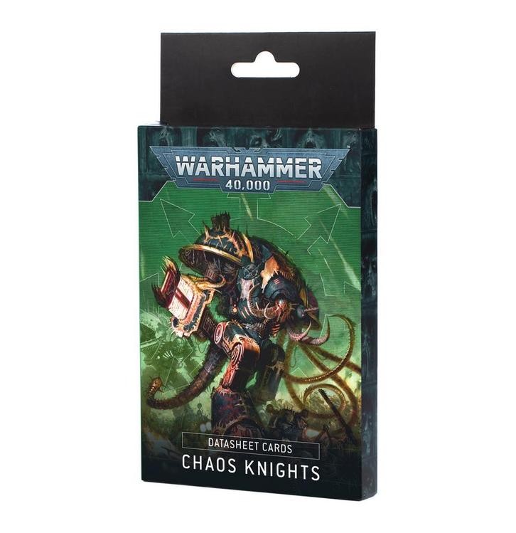 Chaos Knights Datasheet cards (Warhammer Age of Sigmar, Hobby en Vrije tijd, Wargaming, Ophalen of Verzenden
