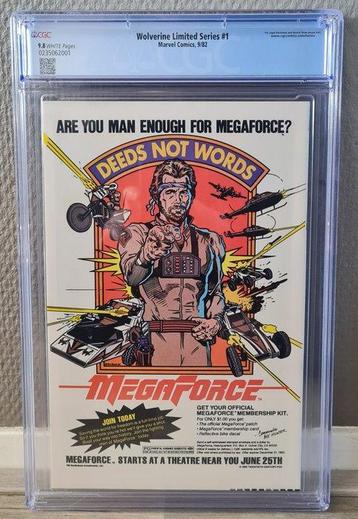 Wolverine #1 - Wolverine Limited Series #1 - 1 Graded comic beschikbaar voor biedingen