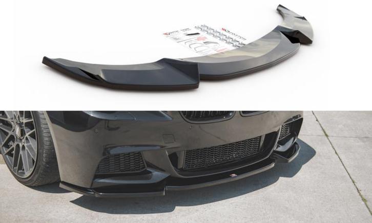 Maxton M Pakket Front Spoiler V3 BMW 5 Serie F10 F11 B3269, Auto-onderdelen, Carrosserie, Nieuw, BMW, Voor