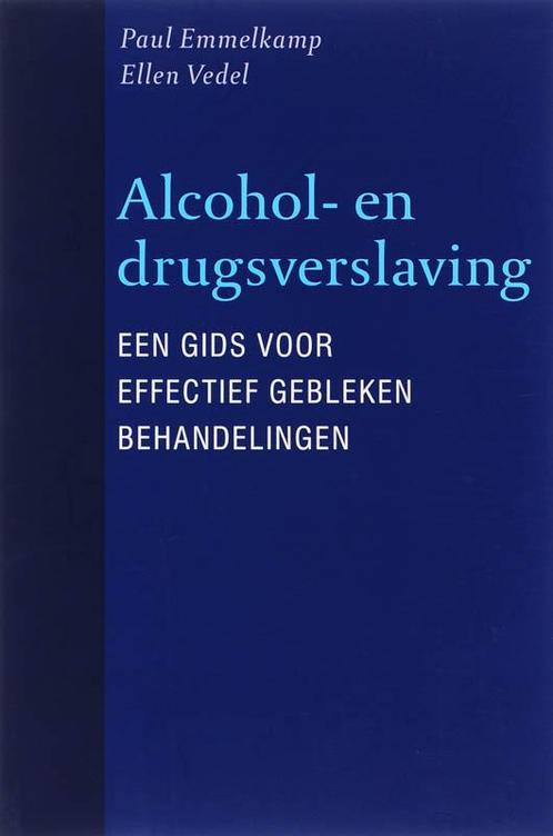 Alcohol-en drugsverslaving 9789057122453 P. Emmelkamp, Boeken, Psychologie, Zo goed als nieuw, Verzenden