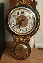 Baromètre à banjo - Bois - Banjo horloge de station météo, Antiek en Kunst