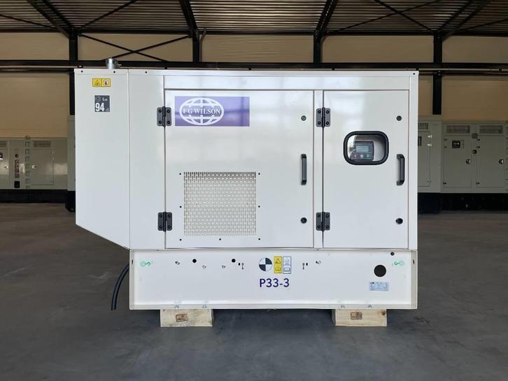 FG Wilson P33-3 - 33 kVA Genset - DPX-16003, Articles professionnels, Machines & Construction | Générateurs, Enlèvement ou Envoi
