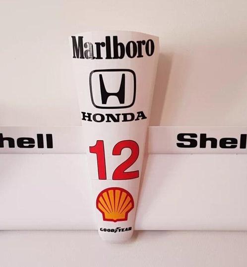 Mclaren - Ayrton Senna - Modèle réplique de nez et daileron, Verzamelen, Automerken, Motoren en Formule 1