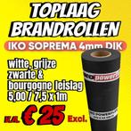 Toplaag Brandrollen 4mm dik v.a. € 25, Ophalen, Overige materialen, Nieuw, 15 m² of meer