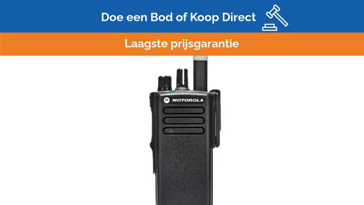 Bieden: Motorola DP4401E DMR VHF handheld, Sports nautiques & Bateaux, Instruments de navigation & Électronique maritime, Enlèvement ou Envoi
