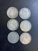 France. Napoléon III. 5 Francs 1852-1870 (6 munten) (Sans, Postzegels en Munten, Munten | Europa | Euromunten