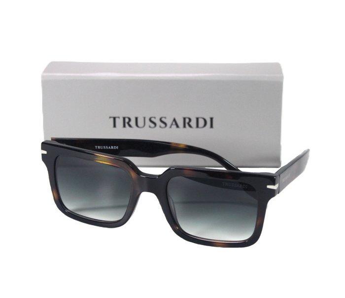 Sunglasses - Trussardi - TSM9019 G23 - havana braun,, Handtassen en Accessoires, Zonnebrillen en Brillen | Dames