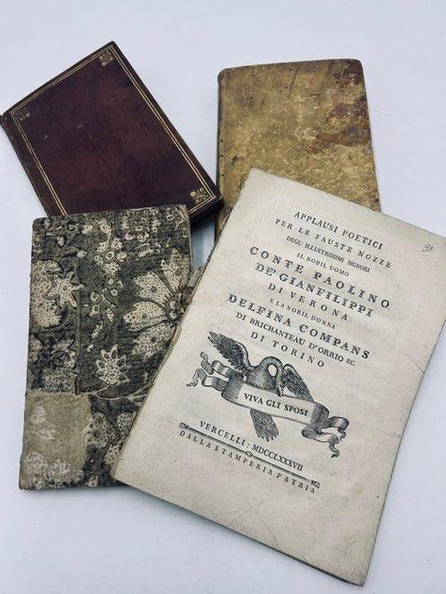 Stamperia Patria - 5 books printed at the Stamperia Patria, Antiek en Kunst, Antiek | Boeken en Manuscripten