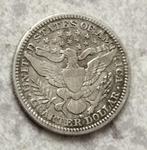 Verenigde Staten. Barber Quarter 1908-D (Denver) (Zonder