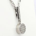 Halsketting - 18 karaat Witgoud - 0.11ct. tw. Diamant, Nieuw