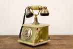 Analoge telefoon - Messing, Bakeliet, Onyx - Retro telefoon
