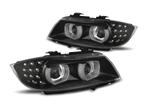 Xenon koplamp units LED DRL Black geschikt voor BMW E90 E91, Verzenden