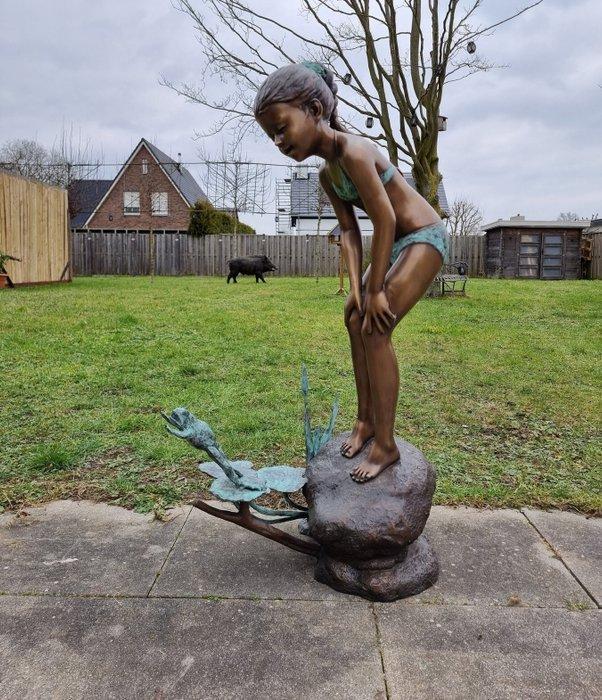 Fontein - 2025 - Meisje met Kikker, Antiek en Kunst, Curiosa en Brocante