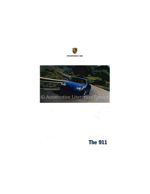 2002 PORSCHE THE 911 BROCHURE ENGELS (US), Livres, Autos | Brochures & Magazines