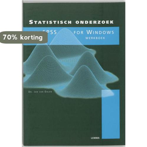 Statistisch onderzoek met SPSS for Windows Werkboek, Boeken, Wetenschap, Zo goed als nieuw, Verzenden