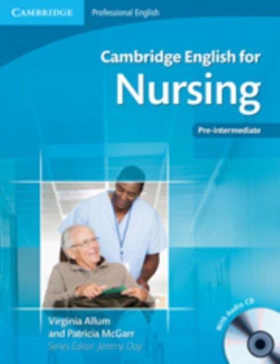 Cambridge English for Nursing Pre-intermediate Students Boo, Boeken, Studieboeken en Cursussen, Gelezen, Verzenden