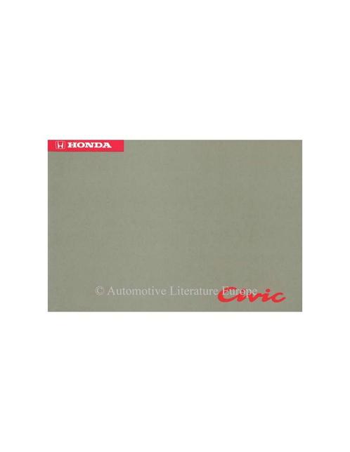 1994 HONDA CIVIC INSTRUCTIEBOEKJE NEDERLANDS, Auto diversen, Handleidingen en Instructieboekjes