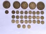 Europa, België, Frankrijk. Lot of 50Cts+5 Francs+10, Postzegels en Munten