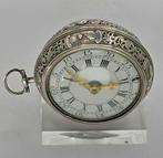 Pierre Durand Paris - Schwere Silber Sackspindeluhr - Wecker