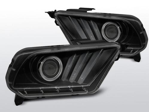 Koplampen Tube Light | Ford Mustang V 2010-2014 | zwart |, Autos : Pièces & Accessoires, Éclairage, Enlèvement ou Envoi