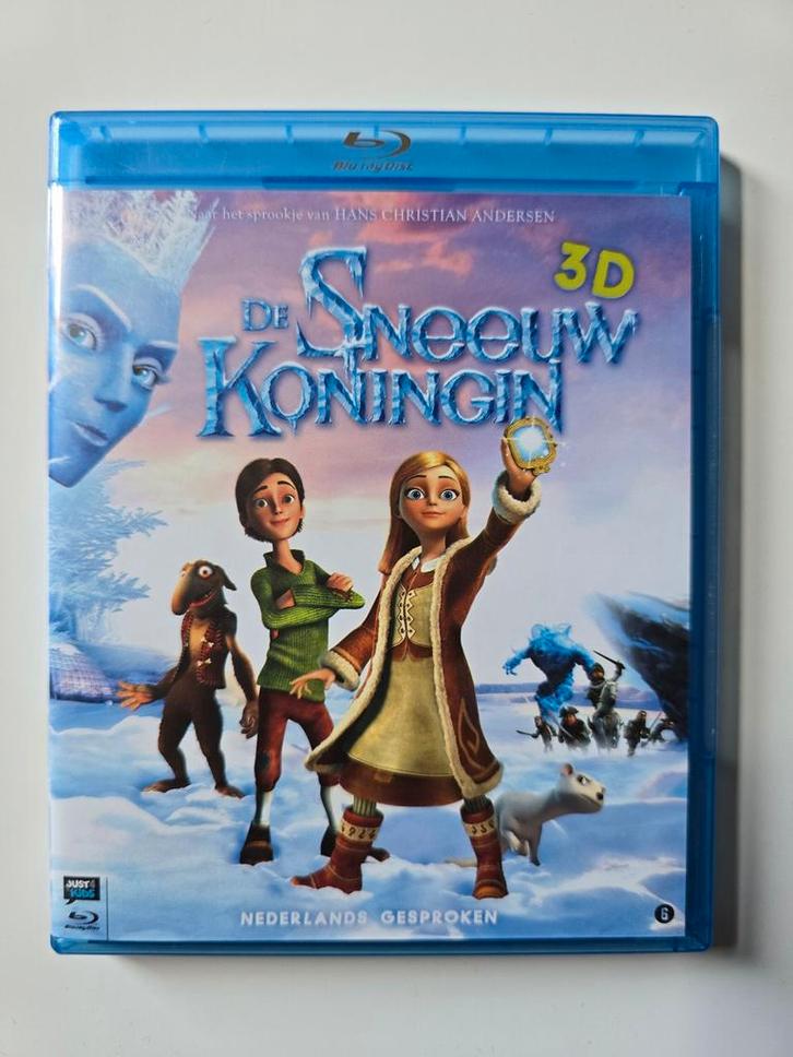 DE SNEEUWKONINGIN (3D) (BLURAY), Cd's en Dvd's, Blu-ray, Gebruikt