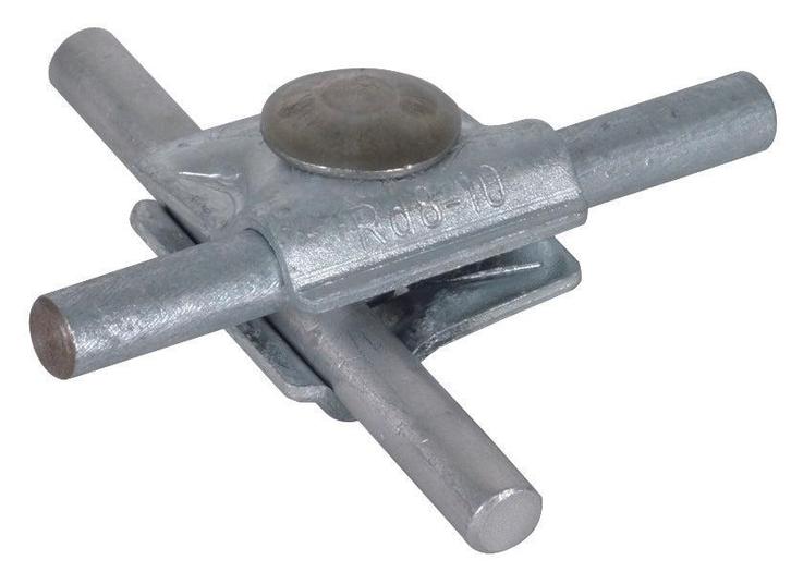 Dehn MV klem voor Rd 8-10mm met M10x35mm spantkopschroef en, Doe-het-zelf en Bouw, Elektriciteit en Kabels, Verzenden