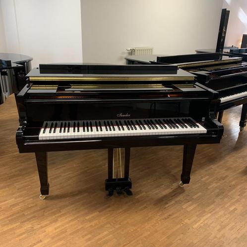Klein in afmeting - groots in klank: Irmler F148, Muziek en Instrumenten, Piano's, Vleugel, Zwart, Nieuw, Hoogglans, Verzenden