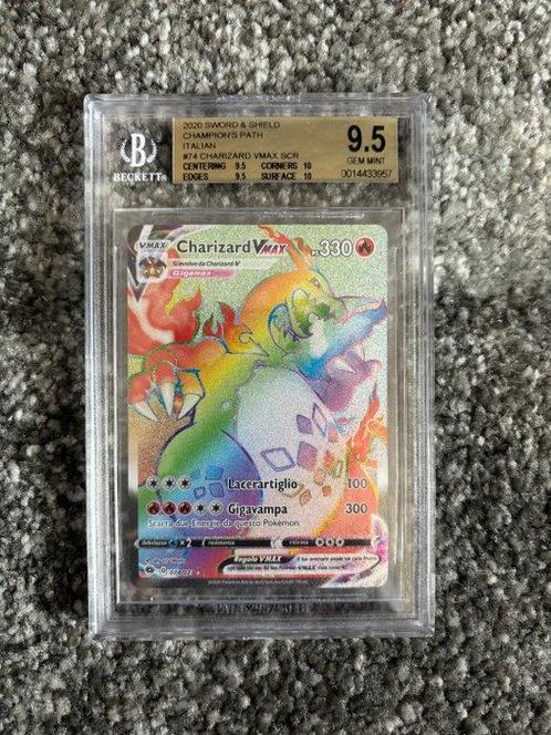 Pokémon - 1 Graded card - chanpions path - Dracaufeu -, Hobby & Loisirs créatifs, Jeux de cartes à collectionner | Pokémon