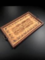 Dienblad - Jugendstil - 1890s - 55x34cm - Teak, Antiek en Kunst