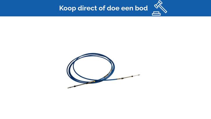 Bieden: Hi-Lex TSK Marine Steering Control Cable 24ft -  Ni, Watersport en Boten, Bootonderdelen, Ophalen of Verzenden