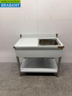 RVS Spoeltafel Spoelbak met onderschap 100 x 60 x 84 cm, Zakelijke goederen, Ophalen of Verzenden, Nieuw in verpakking