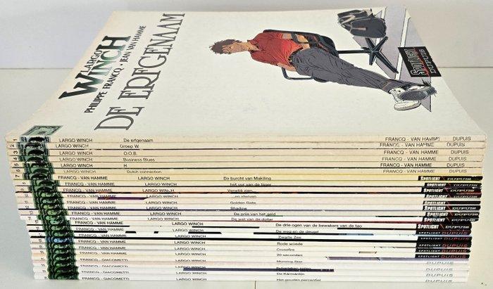 Largo Winch 1 t/m 24 - opeenvolgende reeks SC - 24 Album -, Livres, BD