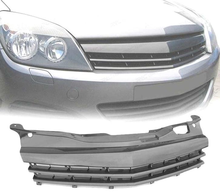CALANDRE OPEL ASTRA H GTC 05-09 NOIR, Auto-onderdelen, Carrosserie, Verzenden