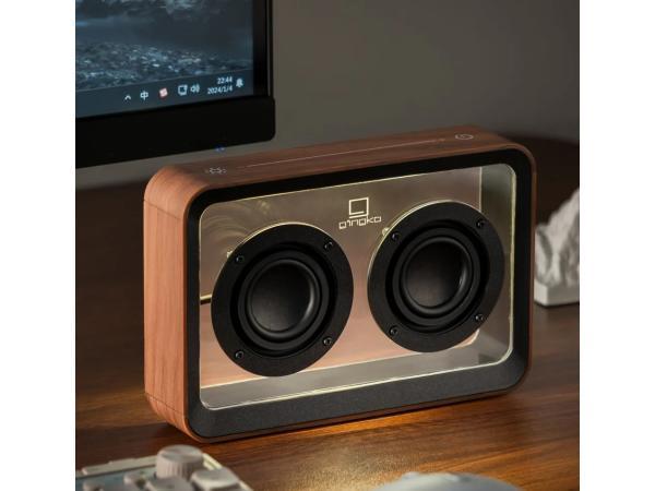 Veiling - Gingko Mage doorzichtige bluetooth speaker - walno, Audio, Tv en Foto, Luidsprekerboxen