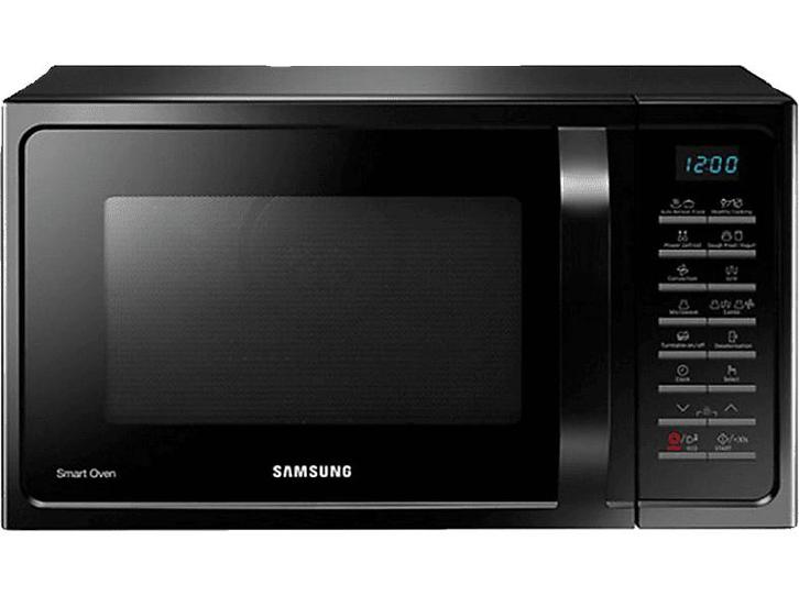 Samsung -  Combi Microgolfoven  - Zwart, Elektronische apparatuur, Microgolfovens, 60 cm of meer, Draaiplateau, Nieuw, Combi-microgolfoven