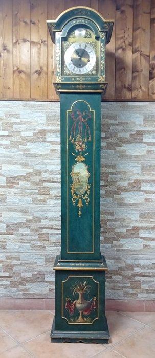Pendule à balancier - Tempus Fugite -  Vintage Acier -, Antiek en Kunst, Antiek | Klokken