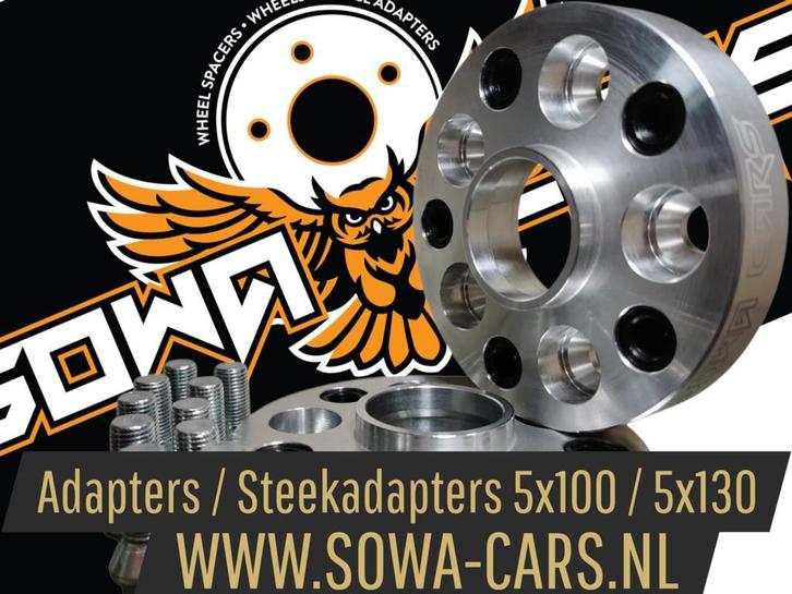 Spacers Adapters 5x100 5x130 VW GOLF 4 SEAT LEON AUDI 20mm, Auto diversen, Tuning en Styling, Ophalen of Verzenden