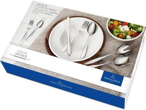 Villeroy & Boch Arthur - Bestekset - 68 delig - RVS (68, Huis en Inrichting, Woonaccessoires | Overige, Nieuw, Verzenden