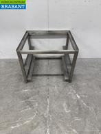 Socle pour lave-vaisselle en acier inoxydable avec étagère, Articles professionnels, Verzenden