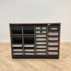 Schoolkast Marko met 24 bakjes op wielen, (hxbxd) 94x124x42, Maison & Meubles, Armoires | Autre