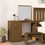 vidaXL Kaptafel 95x50x134 cm massief grenenhout honingbruin, Verzenden, Nieuw