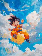 Shayer - Goku’s Sky Journey - XL - 60x80cm - 1/1 Limited, Nieuw