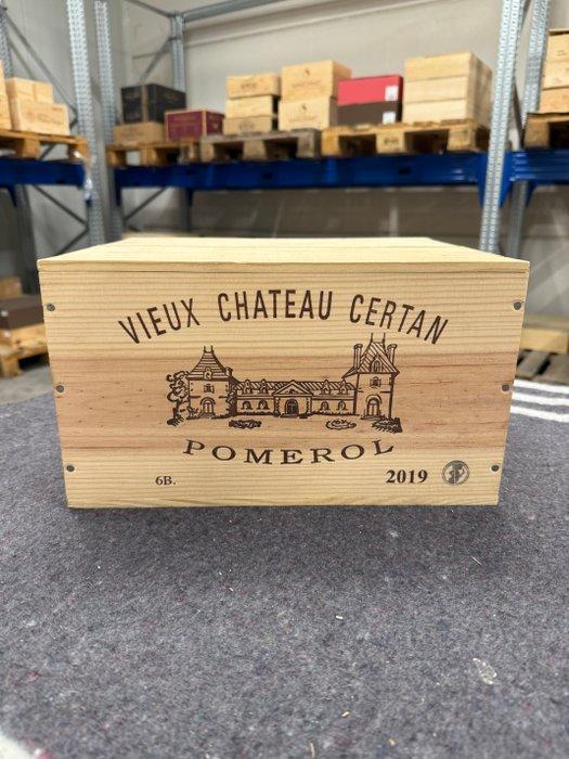 2019 Vieux Chateau Certan - Bordeaux, Pomerol - 6 Flessen, Verzamelen, Wijnen