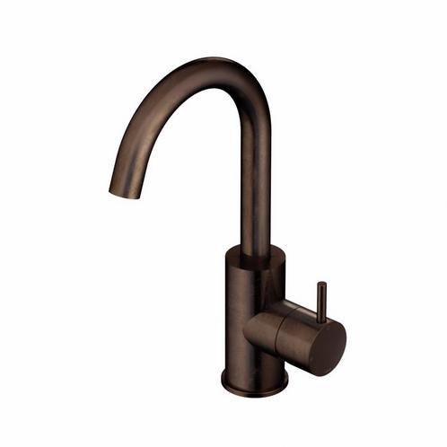 Wastafelmengkraan Hotbath Cobber 1-hendel Gebogen 27.8 cm, Doe-het-zelf en Bouw, Sanitair, Kraan, Nieuw, Ophalen of Verzenden