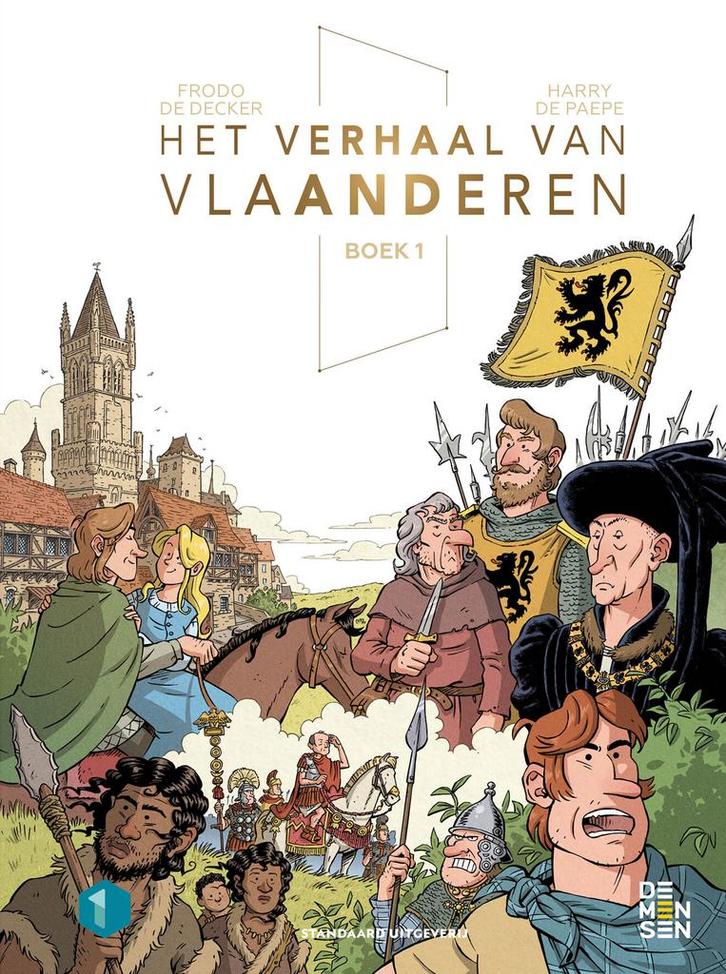 Het verhaal van Vlaanderen / Het verhaal van Vlaanderen / 1, Boeken, Stripverhalen, Zo goed als nieuw, Verzenden