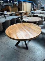 Eettafel rond, mangohout (nieuw, A-keuze), Huis en Inrichting, Nieuw, Overige houtsoorten